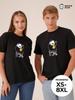 Oversized Cotton T-shirt: "Chill Panda"