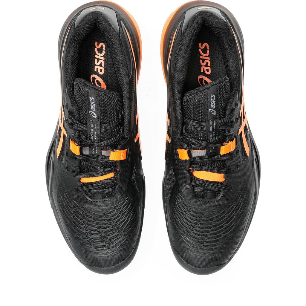 Tennis Shoes X 1041A481 001 cm 2E [ASICS] GEL-RESOLUTION Men's (Black/Shocking Orange) 29.0