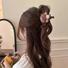 Geometry Bear Hair Clip Hairpin Plastic Grab Clip Creative Cartoon Hair Claw  Vacation