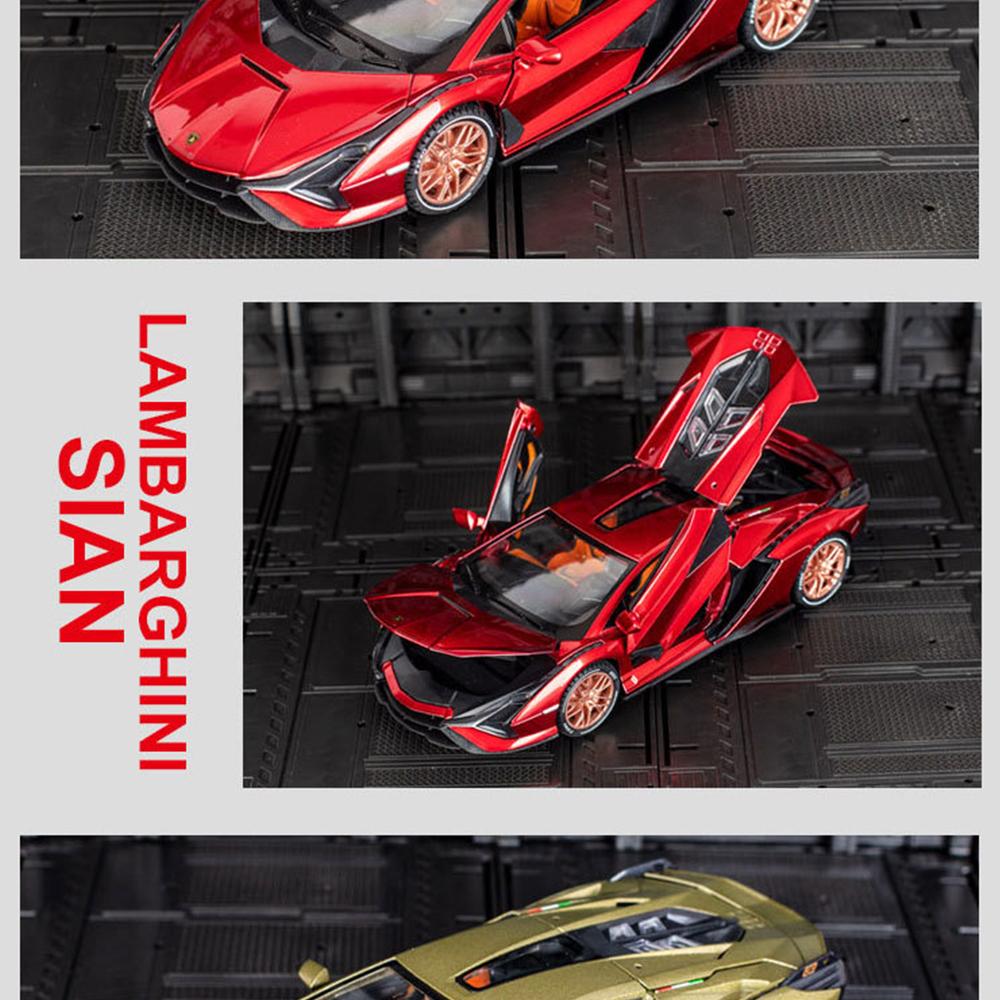 Lambor Sian FKP 37 Static Sports Gift Series, Druckgussauto im Maßstab 1/24