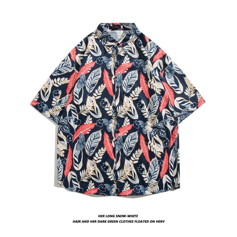 Men's Southeast Asian Style Quick-Dry Beach Vacation Shirt