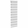 VidaXL Store Zebra Light Grey Fabric Width 45.9 Cm Polyester, Zebra Roller Blind, Zebra Blind for Window, Blind 4014433