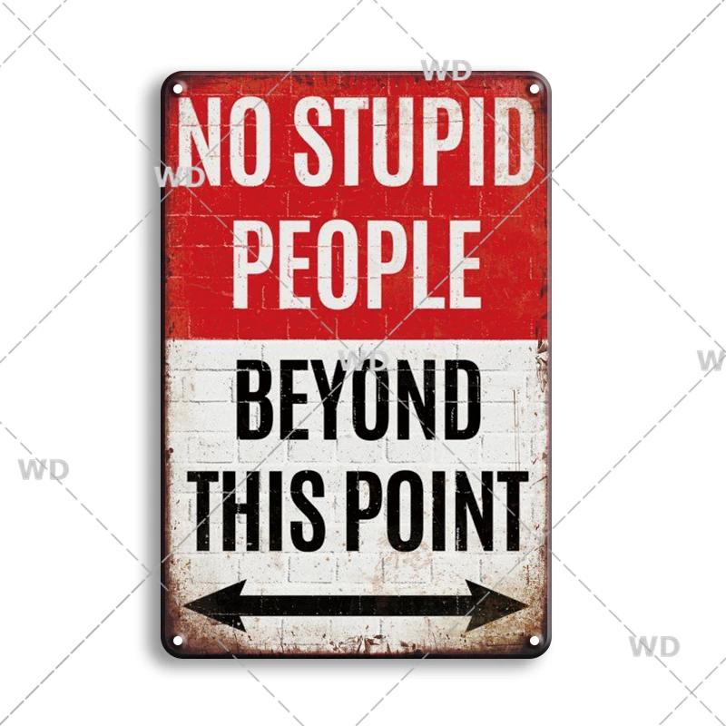 Warning No Farting Slogan Vintage Metal Tin Signs Home Bar Pub Decorative Plates Danger Retro Sign Wall Stickers Art Poster