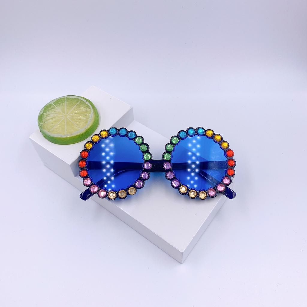 Children 2-10 Years Old Round Frame Sunglasses Fashion Frame Cartoon Personalized Sunglasses Fashion Sunglasses