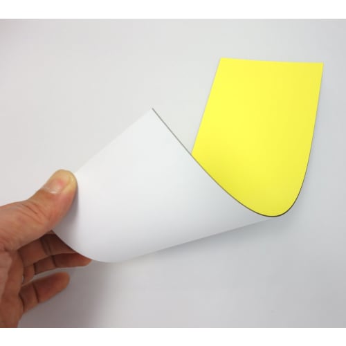 KOKUYO Magnetic Sheet Double-Sided Yellow White Maku-320YW