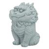 Stone Kylin Ornament Blue Sandstone Decorative Tea Pet Ornament for Fish Tank Tabletop Home Decor