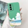 For Tecno Pova 3 Case LF7n Stylish Candy Panted Cover Shockproof Phone Case For Tecno Pova 3 Pova3 Soft Fundas 6.9'' Matte Coque