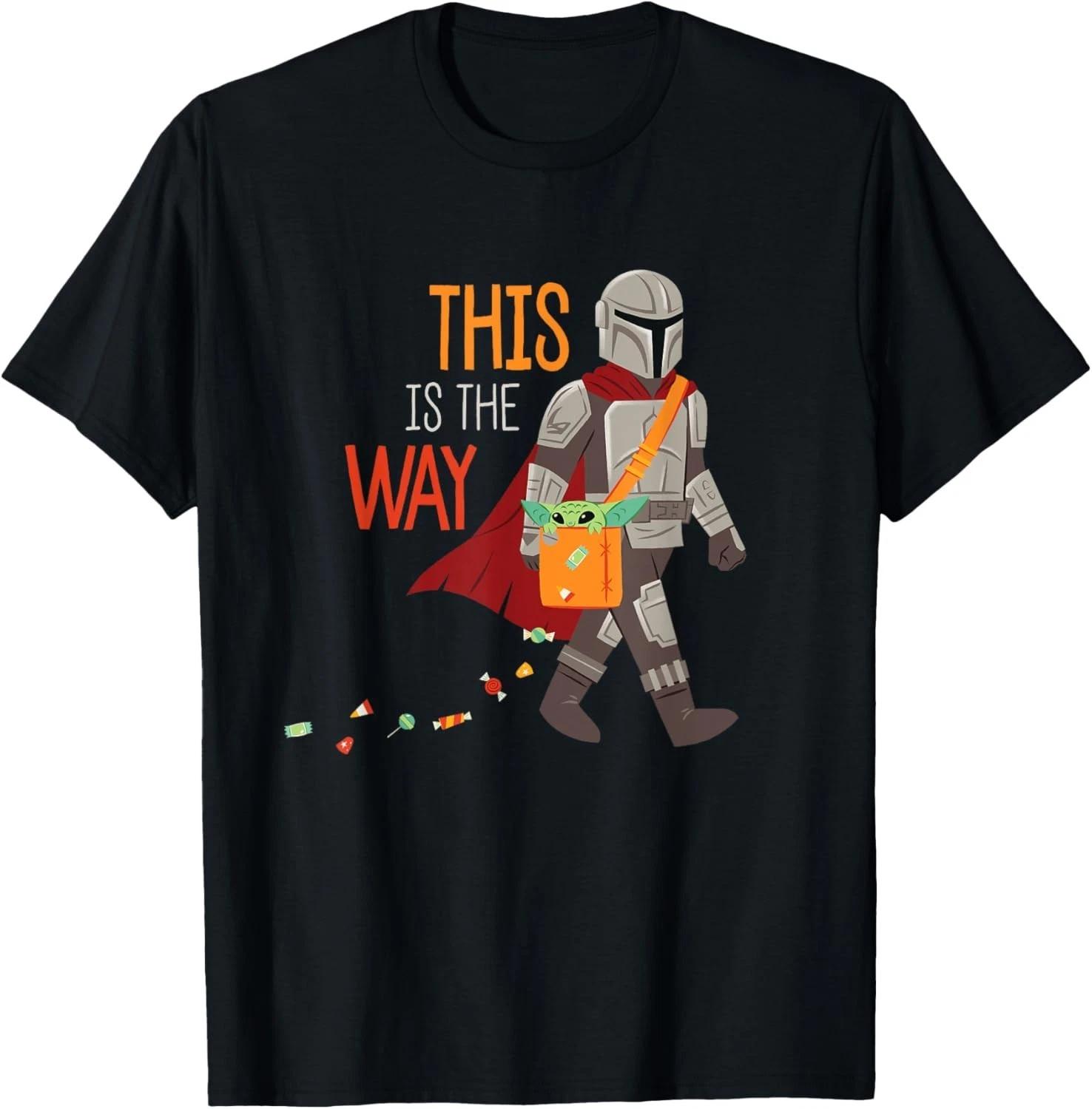 Star Wars The Mandalorian Grogu This is The Way Halloween T- Shirt S