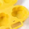 Hinged Microwave Egg Poacher in Food-Contact-Grade Polypropylene, with Separate Cavities to Cook 2 Eggs at Breakfast