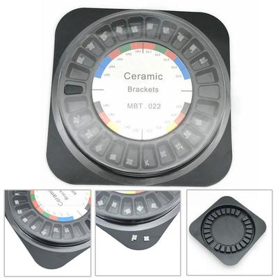 1 confezione di staffe in ceramica per ortodonzia dentale Roth/MBT .022 345/3 ganci prodotto per dentisti
