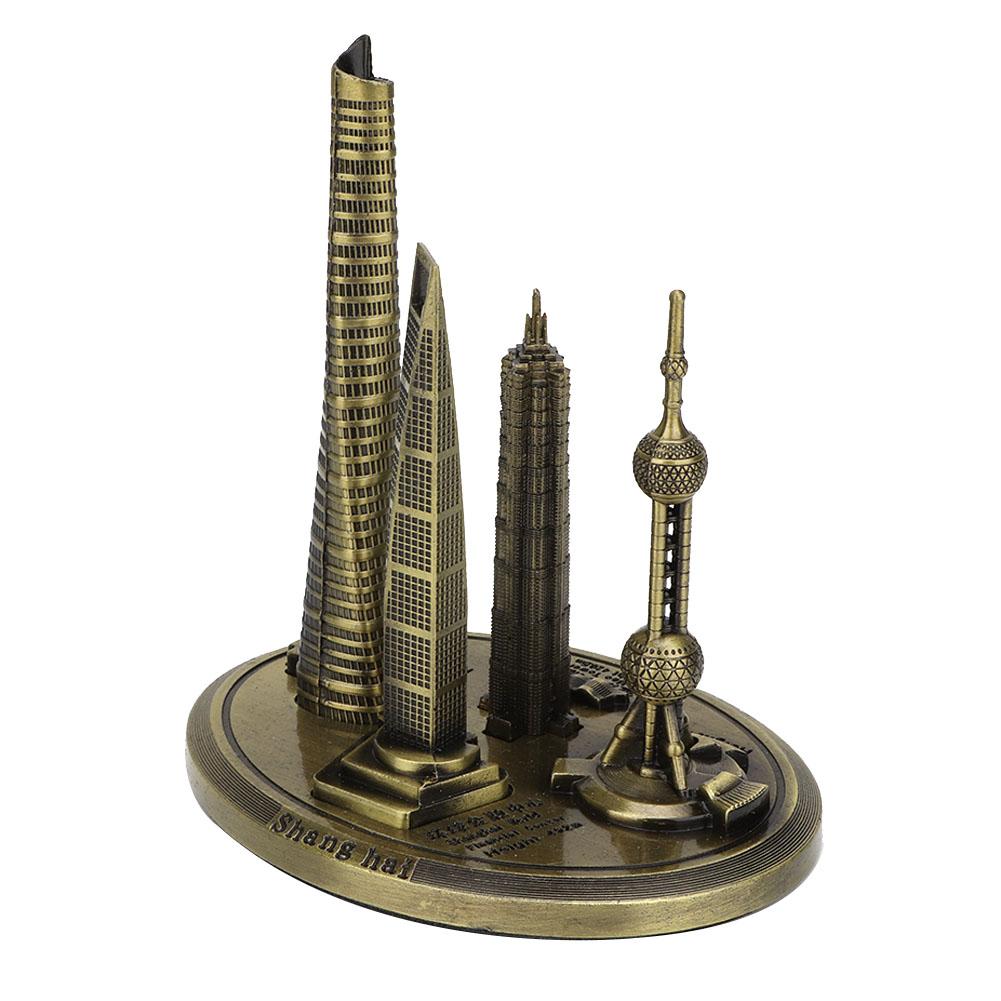 Shanghai Building Collection Model Oriental Pearl Tower Global Financial Center Souvenir