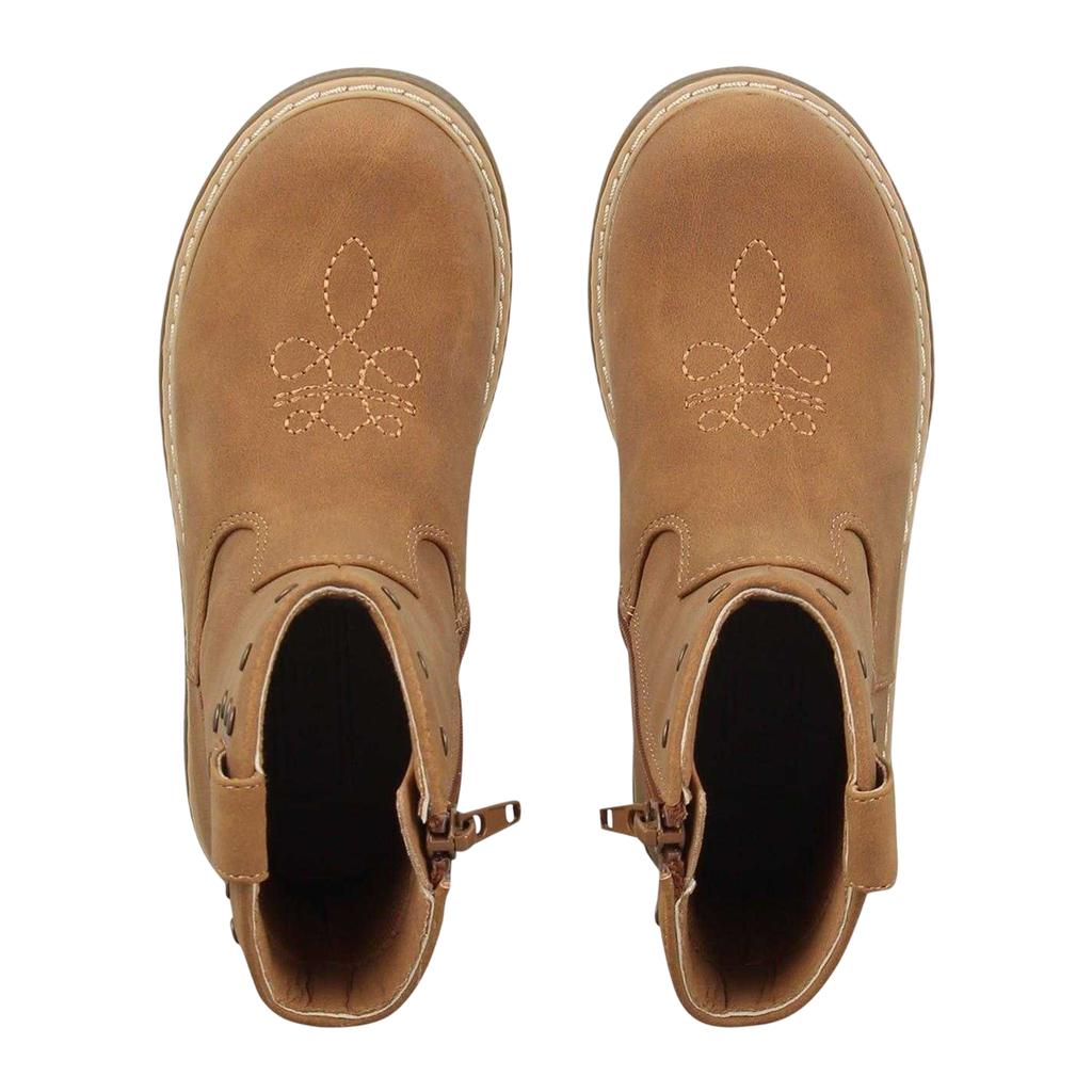 Miso Girls Jolene Leather Cowboy Boots