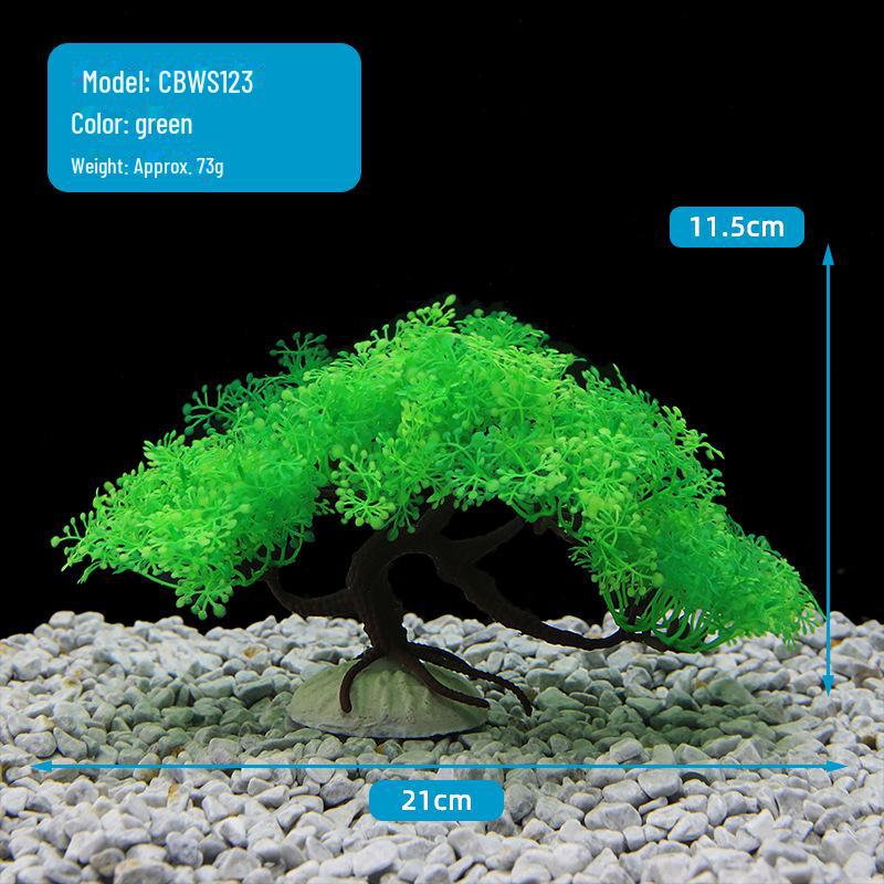 Искусственная сосновая водная трава, украшение для аквариума – Fake Tree & Plant Landscapes Décor