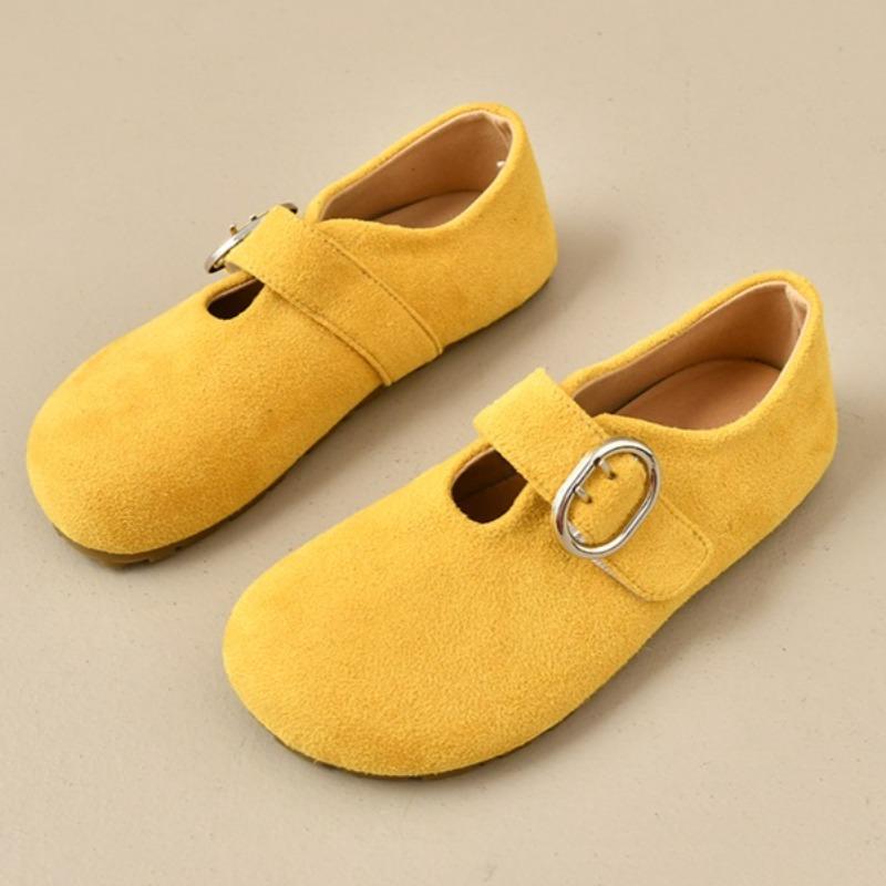 

Модные женские балетки, мягкие лоферы, обувь Осень 2025, модные замшевые туфли, дизайнерская пряжка, неглубокие повседневные кроссовки, нарядные, уютные, zapatos mujer 40