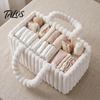 Large Capacity Baby Essentials Organizer Plush Diaper Caddy, Quilted Gear Organizer, Lightweight Mommy Bag, Caddy Fuzzy Travel Tote for Newborn