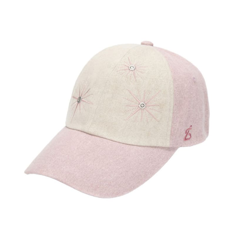 BLACK SANDS Star Embroidered Rivet Pigment Ball Cap (3 colors)
