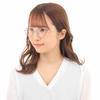 Aspherical Lens Magnifying Glass Loupe Blue Light Cut Frame BlackGold Glasses Reading Magnifying Glass Loupes [Netmeganecom] [Lcm003C2X16] 1.6x (+2.5