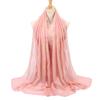 New  Summer Elegant Women Silk Scarf Beach Wrap Shawl Sparkly Gold Print Sunscreen Bandana Hijab Mujer Scarve Pareo Foulard