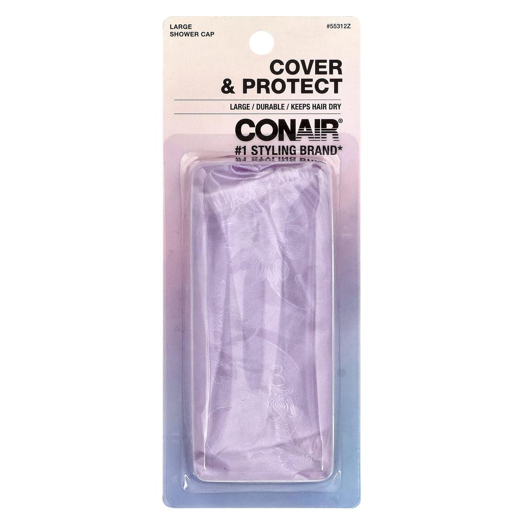 Shower cap, large, 1 large shower cap
