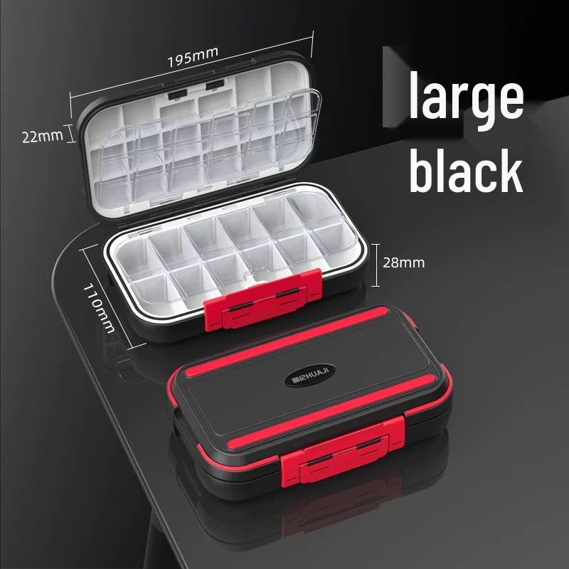 

Многофункциональная водонепроницаемая коробка для рыболовных аксессуаров - Хранение приманок, инструментов и крючков