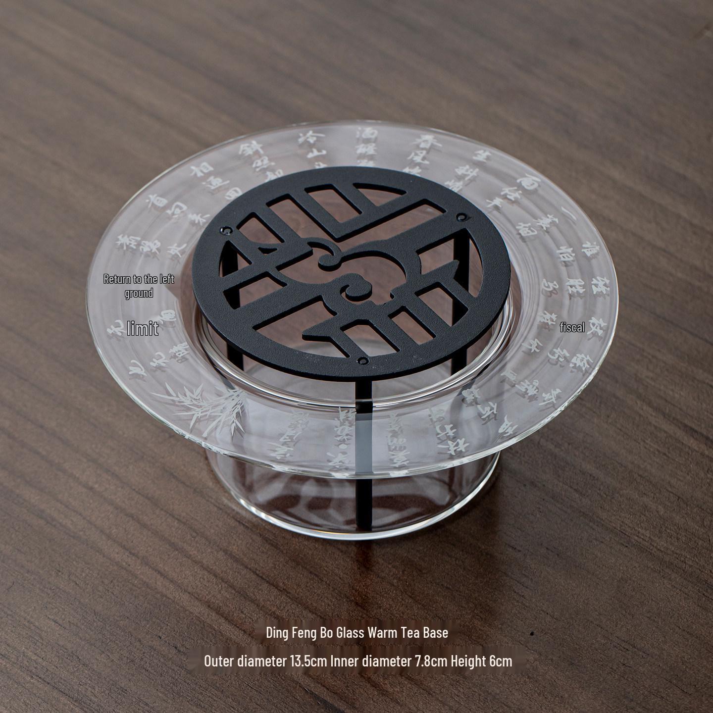 High-Temperature Resistant Borosilicate Glass Pumpkin Tea Kettle with Heating Base for Boiling and Brewing. No size specification