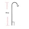 Garden Outdoor Single Hook With Base Single Hook For Plant Baskets  Garden Heavy Duty Bird Feeder Pole