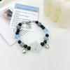 Chinese Retroinspired Style Alloy Bracelet For Women With Beads Geometric