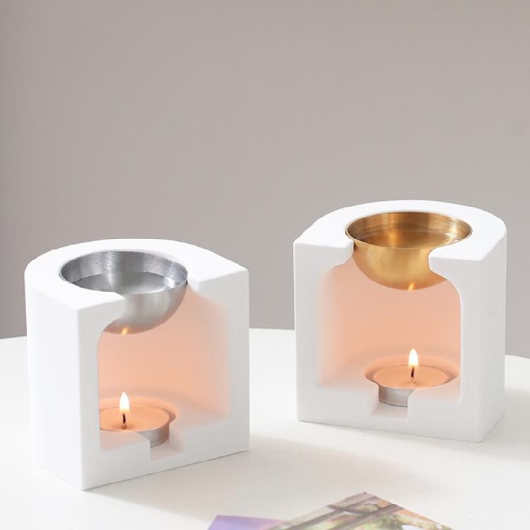 Essential Oil Burners Wax Melt Burners Aromatherapys Aromas Burners Ceramic Oil Diffuser Candle Tealight Holder Decors