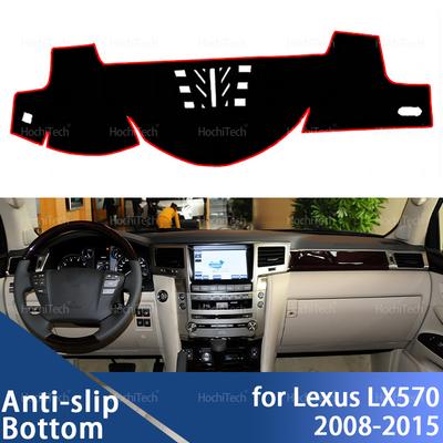 Per Lexus LX570 J200 2008 2009 2010-2015 Copri Cruscotto Auto Tappetino Anti-Riflesso Copri Piattaforma Strumenti Tappeto Accessori