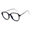LENSKART BLU | Zero Power Blue Cut Computer Glasses & Blocks Harmful Rays | Full Rim Teardrop | 100% UV Protected | Unisex | Large | LB E16058