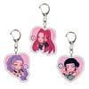 Kpop Dämonenjäger Huntrix Saja Boys Schlüsselanhänger Zubehör Schmuck Rumi Zoey Jinu Mira Habe Meine Seele Verkauft Schlüsselringe Fan Geschenke zum Mitnehmen Mini Leicht