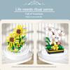 Micro Particle Building Block Flower Simulation Flower Rose DIY Puzzle Assembly Toy Desktop Decoration Children's Toy Girl Gift