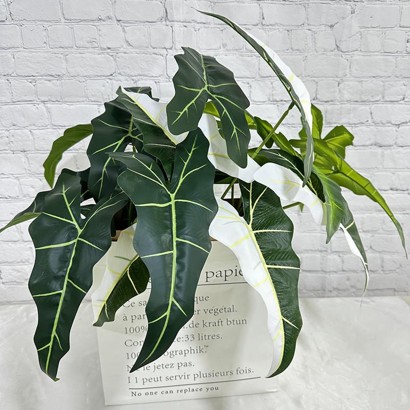 Alocasia Simulated Plant Odora Mall Hotel Courtyard Green Decoration Plant