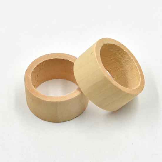 Yousheng Wood Napkin Rings Rustic Napkin Holders Reusable Napkin Rings for Dinner Party Wedding Christmas Home Farmhouse Decor