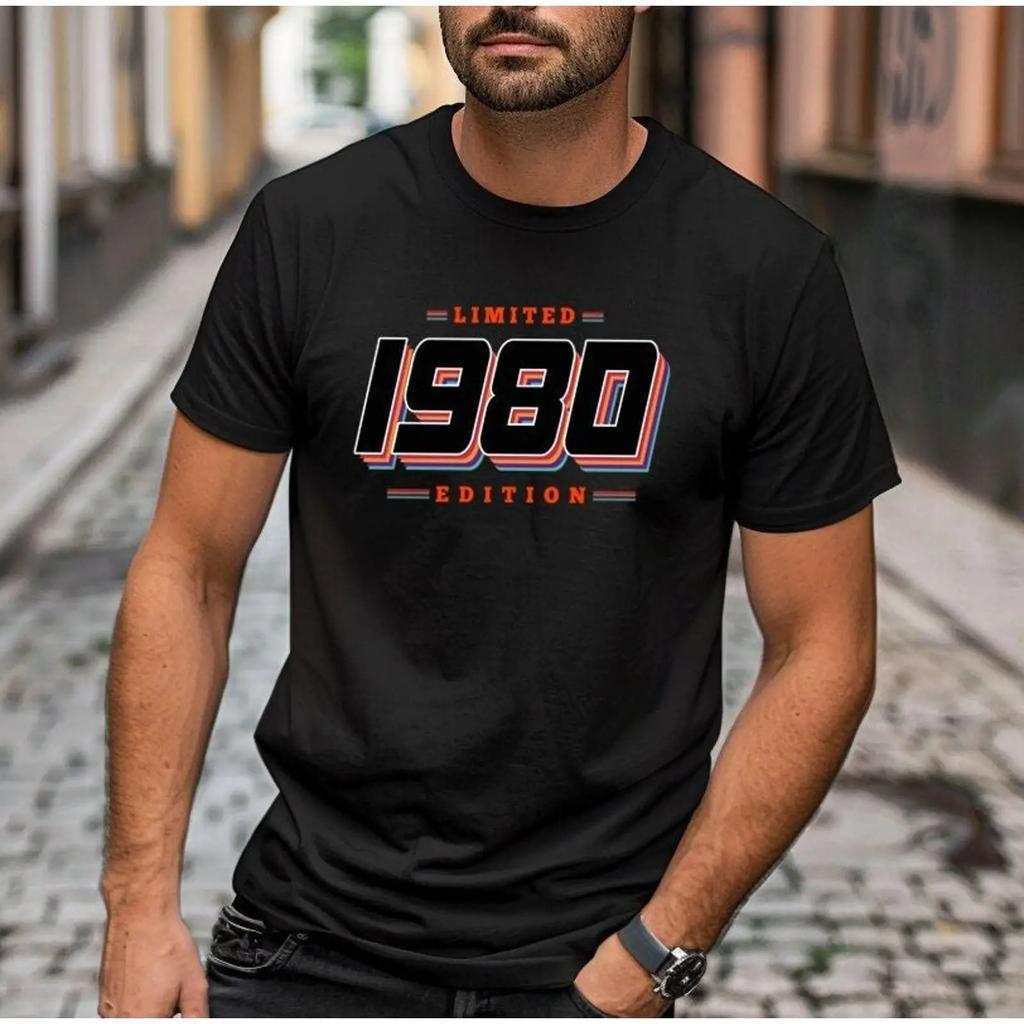 45th Birthday T Shirt Limited 1980 Edition retro 45 Years Vintage GifT forunisexandunisexvintage Washed Soft Unisex Casual
