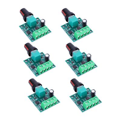 2pcs / 6pcs 2A 30W PWM Speed Controller DC 1.8-12V Electric Motor Controller  For Tools