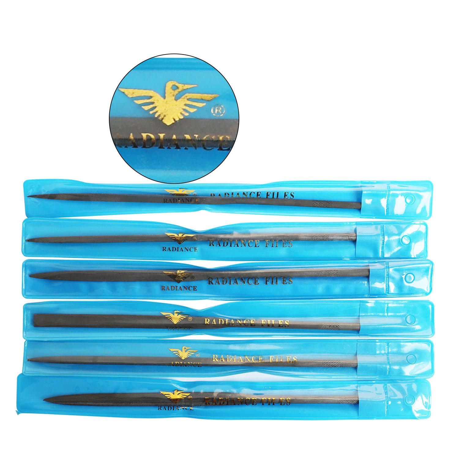 

Shaping Files Industries Набор игольчатых надфилей со швейцарским узором, 6 предметов, средний размер