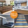 1PC Battery Box Motion Sensor Light 2835 Warm White/Cold White LED Light Belt Flexible Light Belt For Bedroom Stairs Porch Study