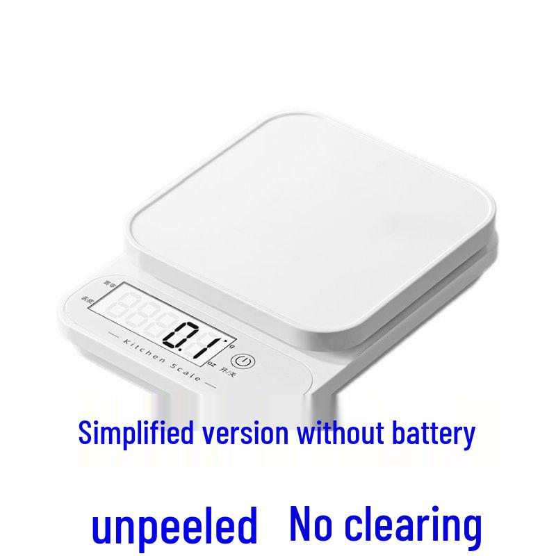 Precise Kitchen Electronic Baking Scale - Compact Gram Scale for Food Weighing 5kg, 1g Precision