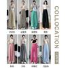 Lazy Yamamoto pants women's spring and summer, new loose and drape casual straight-leg small wide-leg pants
