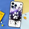 Cat Dog Paws Phone Case For iPhone 17 16 15 14 13 11 12 Pro Max mini 15 16 Plus 16e 17 Air Bumper Cover