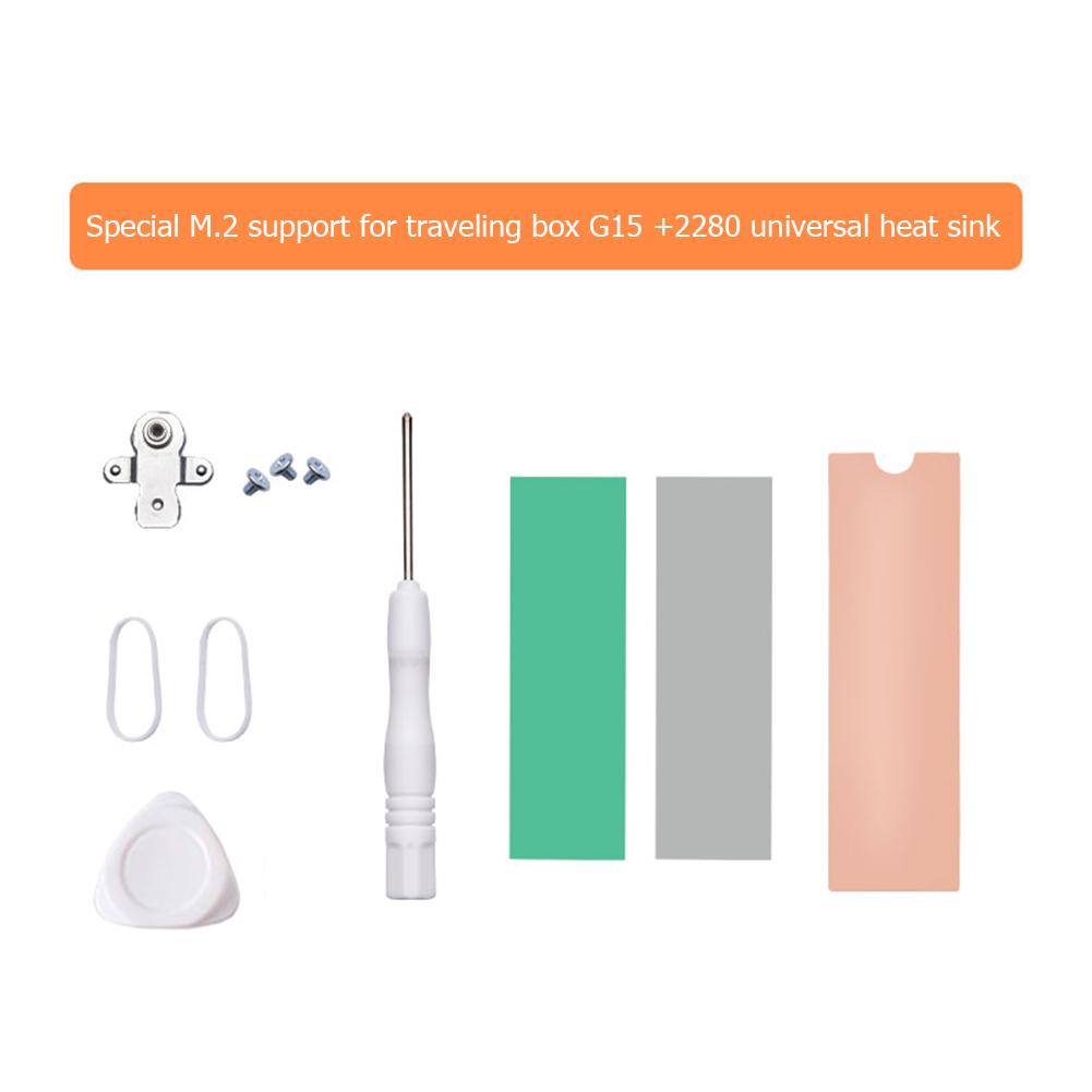 Gaming Laptops M.2 NVME 2230 2280 SSD Bracket Storage Card Hard Drive Heat Sink Mounting Adapter for DELL G15/5510/5511/5515