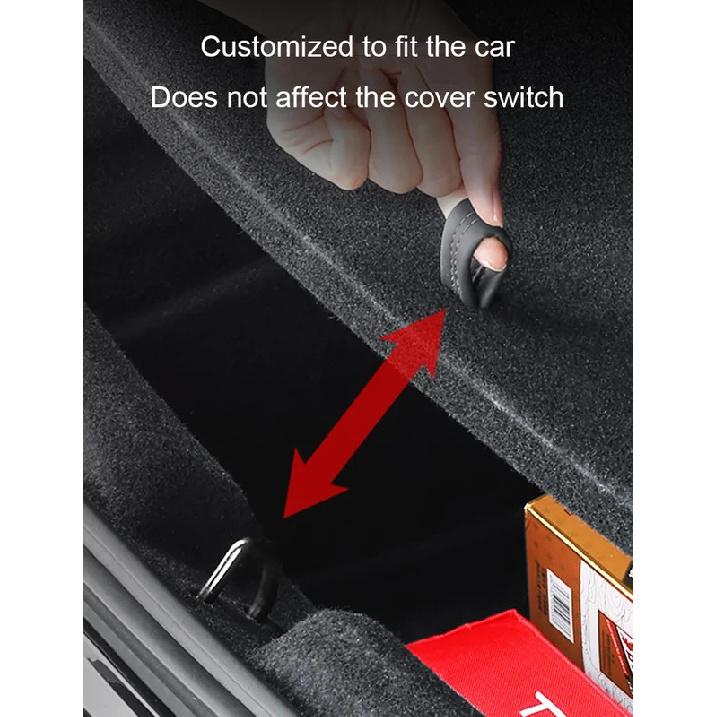 For Tesla Model 3 Highland 2024 TPE Pad Frunk Rear Trunk Mat Rear Trunk Storage Mat Front Trunk Mat Waterproof Protective Pads