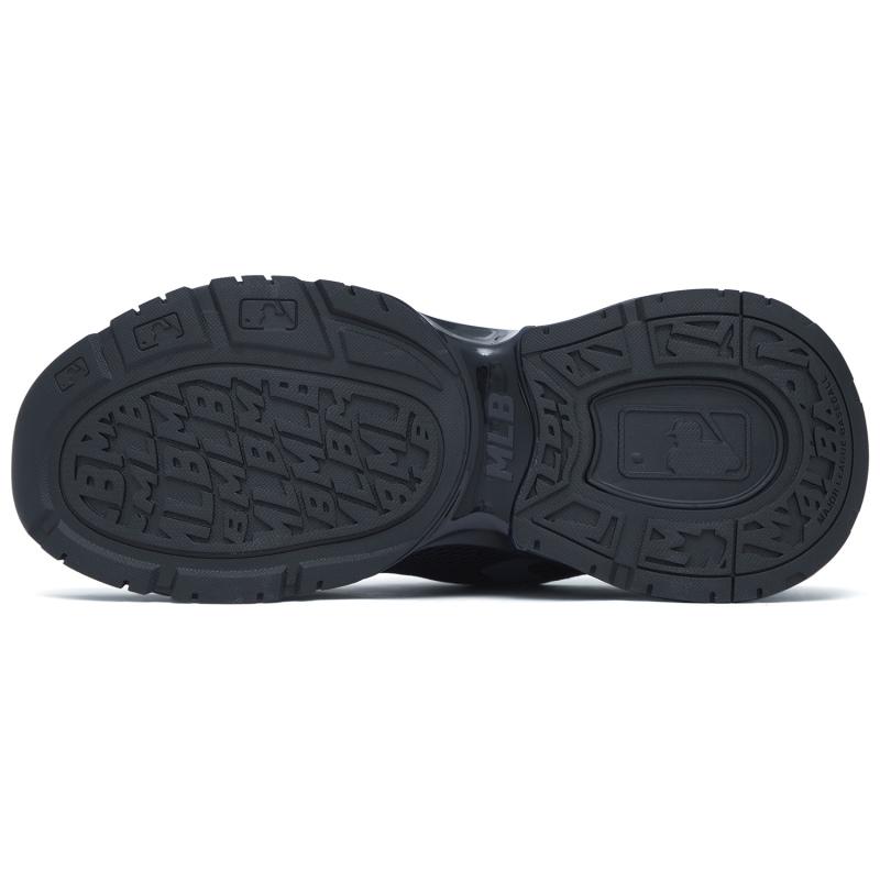 MLB Curve Runner Low top Casual Running Shoes Unisex Black Sneakers 3ARNSPL4N-07BKS