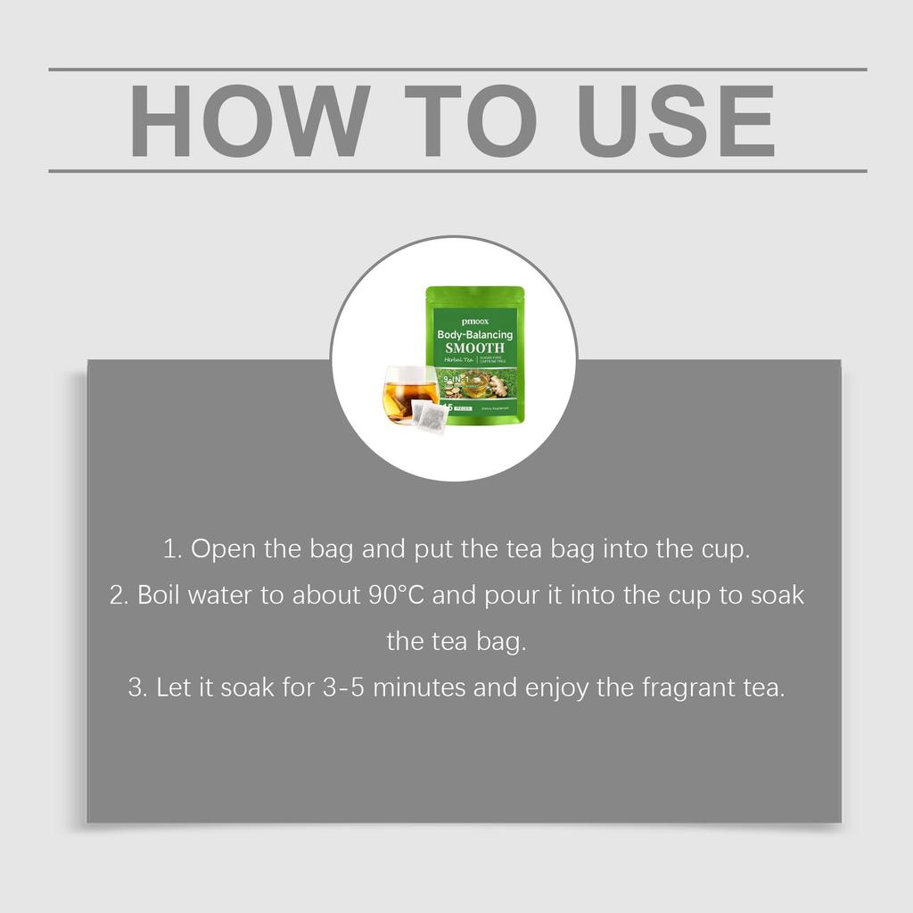 Daily Wellness Herbal Tea Supports Overall Body Health