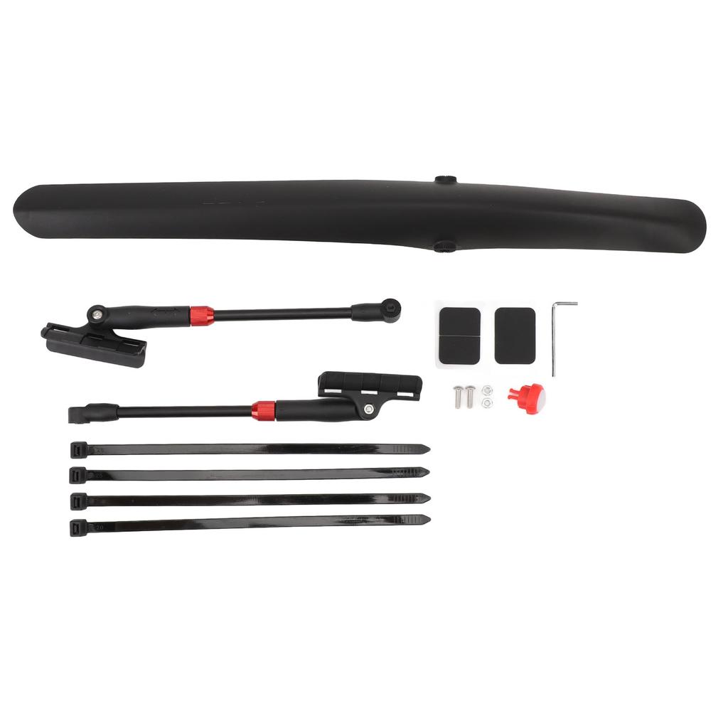 Fahrrad Hinterradschutzblech Verstellbar Stromlinienförmig Geringer Windwiderstand mit Rücklicht Rennrad Hinterradschutzblech