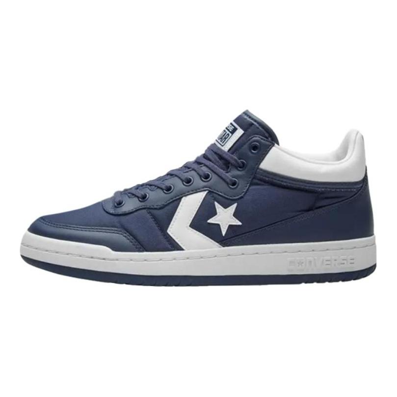 Converse Fastbreak 83 Comfortable Simple Slip Resistant Durable Mid Top Skate Shoes Men Skate Shoes Blue 156976C
