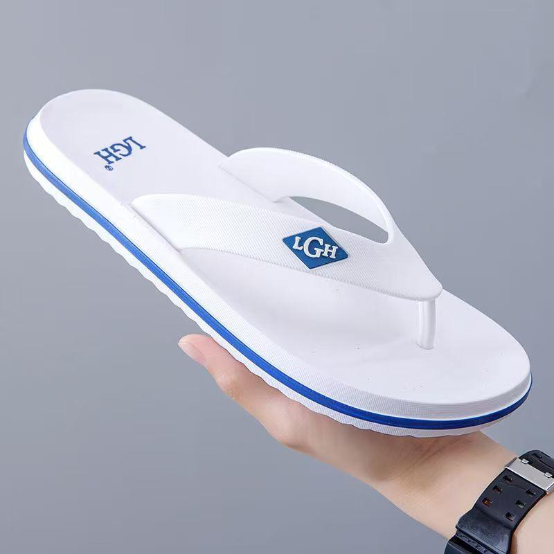 

Flip-flops men s non-slip, deodorant and wear-resistant outer wear seaside beach slippers men s home simple foot sandals 44