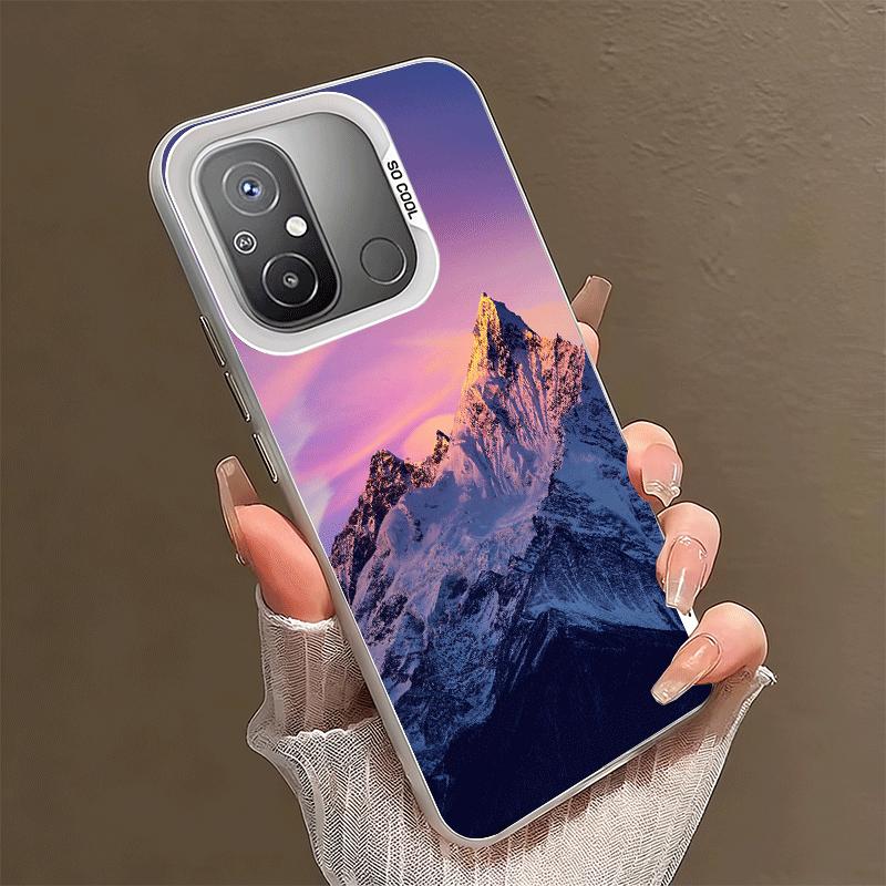 Mountain Peaks Landscape Shockproof Phone Case for Xiaomi Poco X7 X6 X5 X3 Pro F7 Ultra M8 Redmi 15C 15 14C 13C 12C 10C 13 12 10