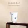 1pcs 50ml Ceramic Fragrance Cup Home Hand-painted Tea Cup Personal Tea Set Chinese Underglaze Colored Cups